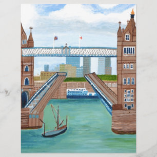 London Bridge papiervel