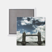 London Bridge River Thames Royaume-Uni Magnet (Recto/Verso)