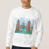 London Bridge Sweatshirt de base masculin (Devant)