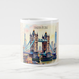London Bridge, Tower Bridge, een kunstwerk Extra Grote Beker