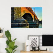 London Bridge Wall Art Poster (Thuiskantoor)