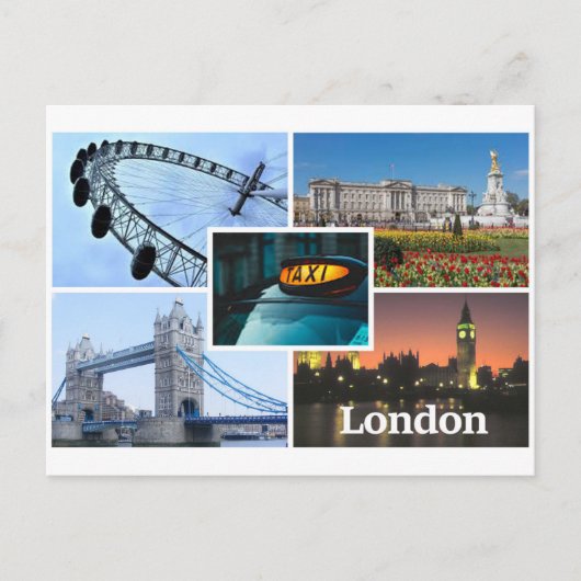 LONDON BRIEFKAART (Voorkant)