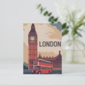 London  briefkaart (Staand voorkant)