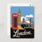 London  briefkaart (Voorkant / Achterkant)