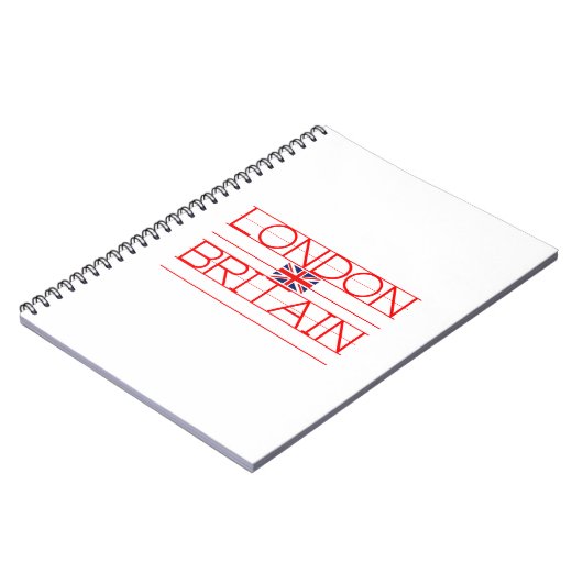 LONDON BRITAIN NOTITIEBOEK (Linkerzijde)