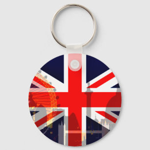 London-British Flag_ Sleutelhanger