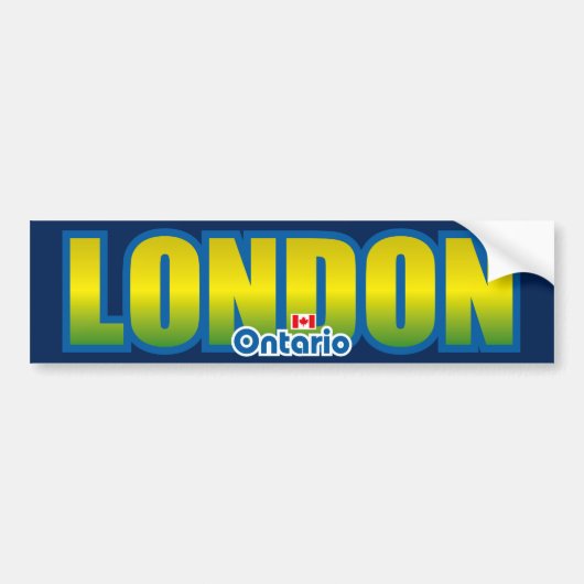 London Bumper Bumpersticker (Voorkant)