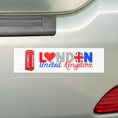 London bumpersticker (Op auto)