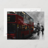 London Bus Briefkaart (Voorkant / Achterkant)