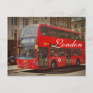 London Bus Briefkaart