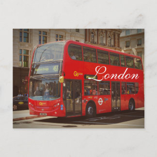 London Bus Briefkaart