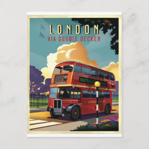 London Bus Briefkaart