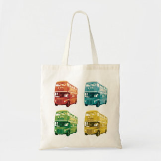 London Bus Canvas tas