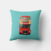 London Bus Cushion Kussen (Achterkant)