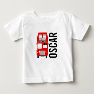 London Bus Gerber Baby Vest