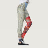 London Bus leggings (Rechts)