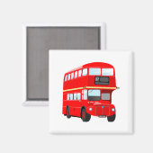 London Bus Magneet (Voorkant / Achterkant)