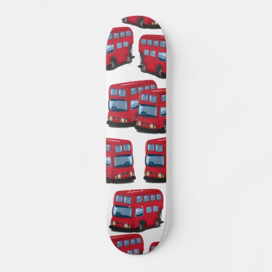 London Bus Skateboard (Voorkant)