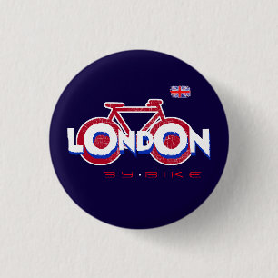London by-bike ronde button 3,2 cm
