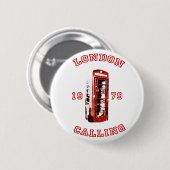 London Calling 1979 Ronde Button 5,7 Cm (Voorkant /achterkant)