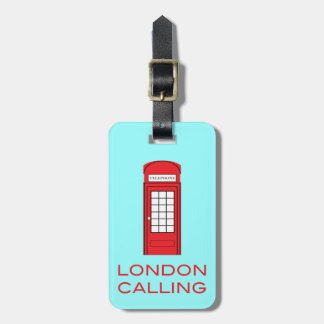 LONDON CALLING - Bagagelabel