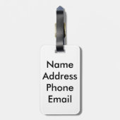 London Calling Bagagelabel (Achterkant verticaal)