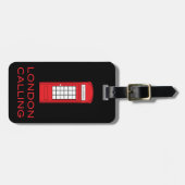 LONDON CALLING - Bagagelabel (Voorkant horizontaal)