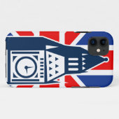 London Calling Case-Mate iPhone Case (Achterkant (horizontaal))