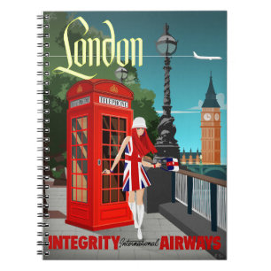 London Calling klein notitieboekje Notitieboek
