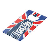 London Calling Kredietkaart Flessenopener (Achterkant Gekanteld)