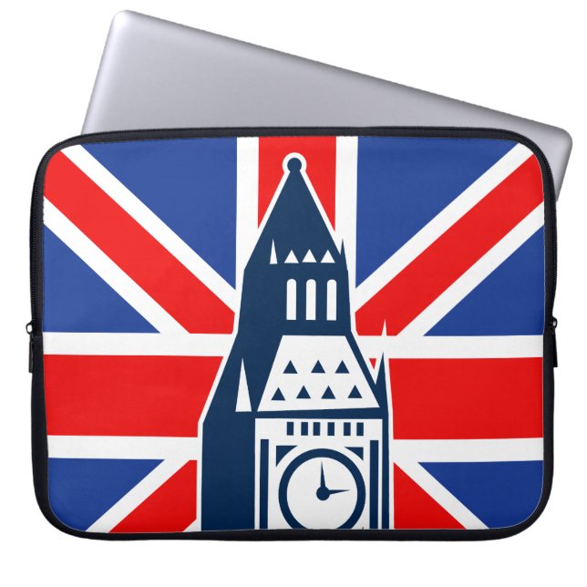 London Calling Laptop Sleeve (Voorkant)