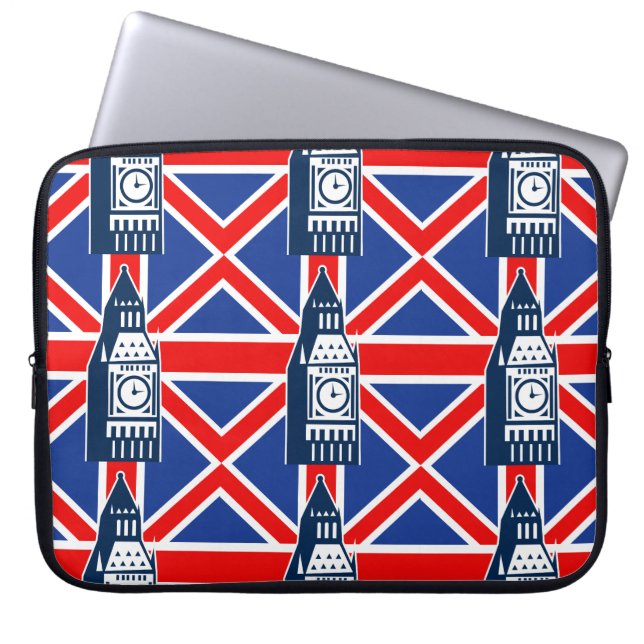 London Calling Laptop Sleeve (Voorkant)
