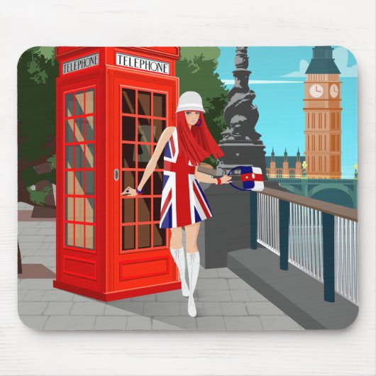 London Calling Muismat (Voorkant)