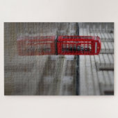 London Calling - Red Phone Box - 20x30 - 1014 pcs Legpuzzel (Horizontaal)