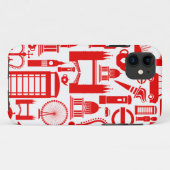 London Calling Retro Graphic Case-Mate iPhone Case (Achterkant (horizontaal))