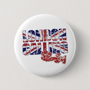 London Calling Ronde Button 5,7 Cm