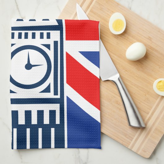 London Calling Theedoek (Quarter Fold)