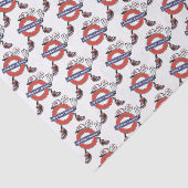 London Calling Tissuepapier (Detail)