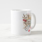 London City Doodle Art Extra Grote Beker (Voorkant rechts)