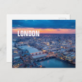 London Cityscape Briefkaart (Voorkant / Achterkant)