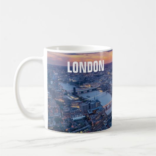 London Cityscape Koffiemok (Links)