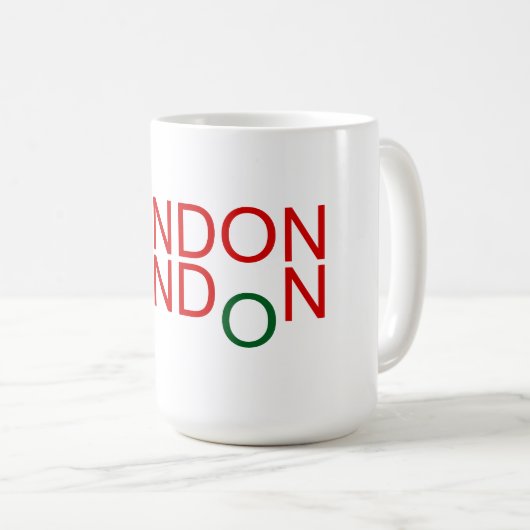 London Coffee Mug (Devant droit)