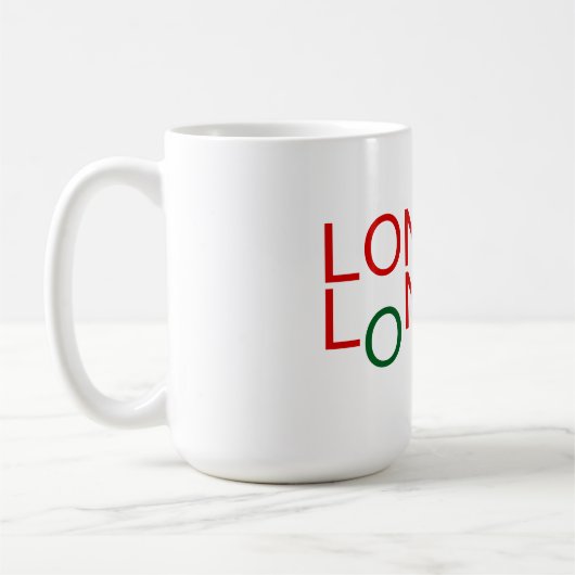 London Coffee Mug (Gauche)