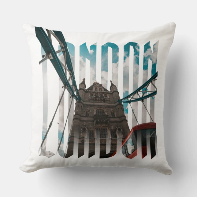 London Design Pillow Kussen (Voorkant)