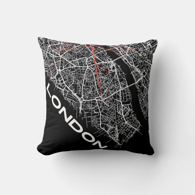 London Design Pillow Kussen (Voorkant)