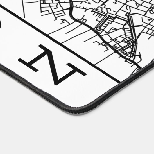 London Desk Pad Mapped (Coin)