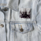 London Dock Strike, 1889 2 Vierkante Button 5,1 Cm (In situ)