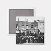 London Dock Strike, 1889 Magneet (Voorkant / Achterkant)