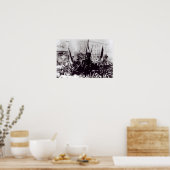 London Dock Strike, 1889 Poster (Keuken)