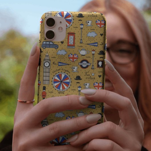 London Doodles Case-Mate iPhone Case
